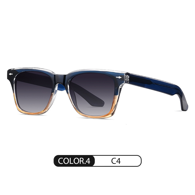 The Verona Shades in Navy Amber